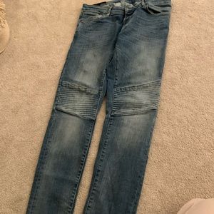 men’s moto zara jeans